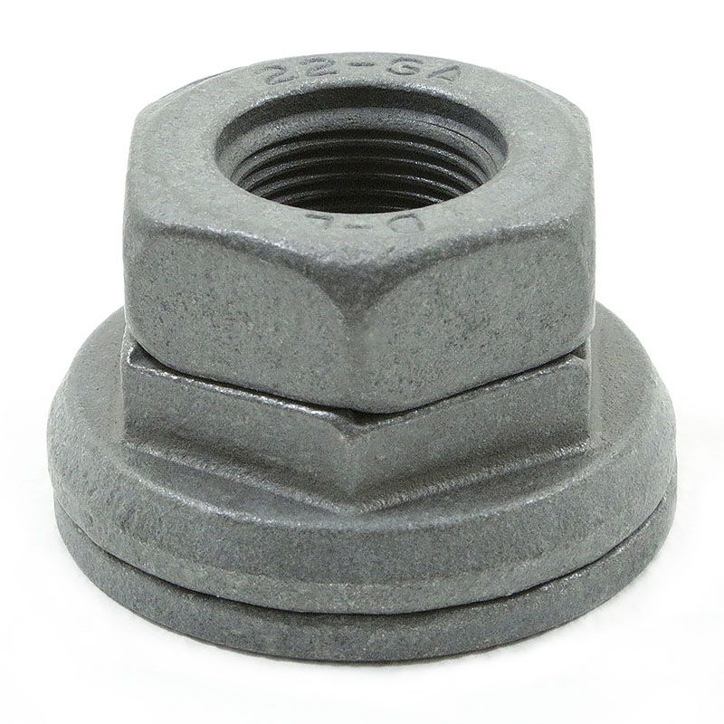 Wheel nut with Greenkote coating